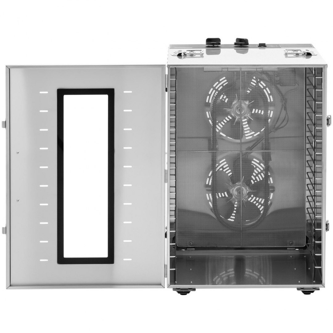 Suszarka do pyłku pszczelego obnóży pyłkowych 16 półek 30-70C 100 l 1431 W WIESENFIELD Suszarka do pyłku pszczelego obnóży pyłkowych 16 półek 30-70C 100 l 1431 W WIESENFIELD