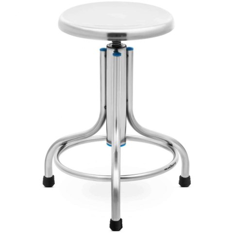 Taboret stołek laboratoryjny warsztatowy ze stali nierdzewnej 45-60 cm do 150 kg Steinberg Systems Taboret stołek laboratoryjny warsztatowy ze stali nierdzewnej 45-60 cm do 150 kg Steinberg Systems