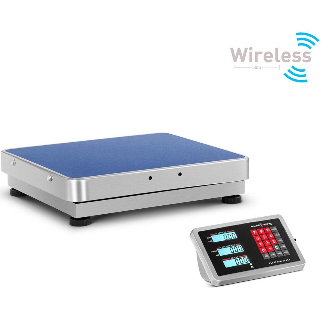 Waga platformowa bezprzewodowa WiFi 300 kg / 0,05 g Steinberg Systems Waga platformowa bezprzewodowa WiFi 300 kg / 0,05 g Steinberg Systems