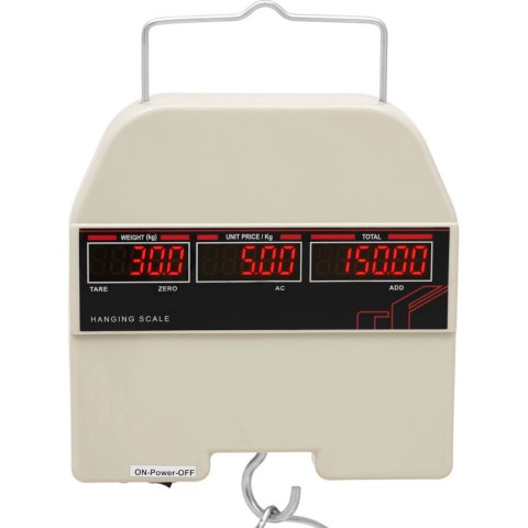 Waga wisząca sklepowa LED 30 kg / 0,005 kg Steinberg Systems Waga wisząca sklepowa LED 30 kg / 0,005 kg Steinberg Systems