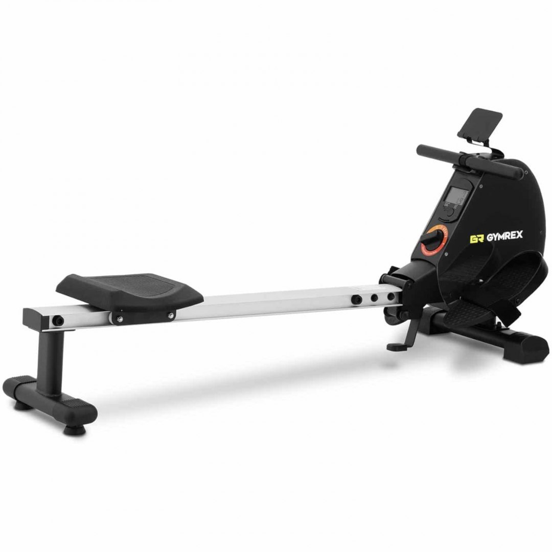Wioślarz treningowy składany z kołem zamachowym 3 kg GYMREX Wioślarz treningowy składany z kołem zamachowym 3 kg GYMREX
