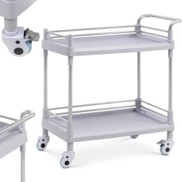 Wózek medyczny zabiegowy laboratoryjny 2 półki 82 x 53 x 91 cm Steinberg Systems