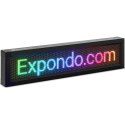 Reklama tablica świetlna 192 x 32 kolorowe diody LED 67 x 19 cm SINGERCON