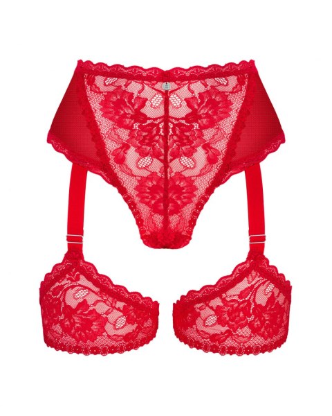 Belovya Figi z pasem do pończoch Czerwony XL/XXL Belovya Figi z pasem do pończoch Czerwony XL/XXL