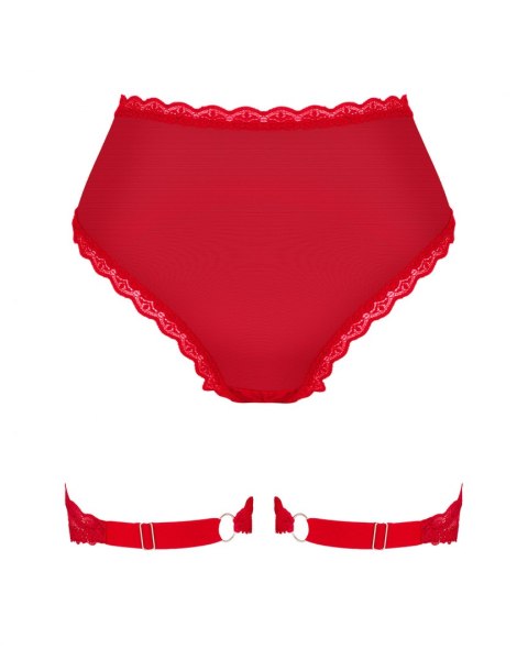 Belovya Figi z pasem do pończoch Czerwony XL/XXL Belovya Figi z pasem do pończoch Czerwony XL/XXL