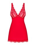 Koszulka Luvae Babydoll Czwerwona + stringi GRATIS! Czerwony S/M