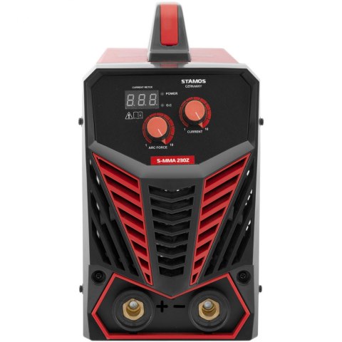 Spawarka inwertorowa MMA IGBT z funkcjami Hot Start Arc Force 220 A Stamos Germany Spawarka inwertorowa MMA IGBT z funkcjami Hot Start Arc Force 220 A Stamos Germany