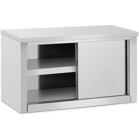Szafa ścienna gastronomiczna z drzwiami przesuwanymi STAL 120 kg 90 x 40 x 50 cm Royal Catering Szafa ścienna gastronomiczna z drzwiami przesuwanymi STAL 120 kg 90 x 40 x 50 cm Royal Catering