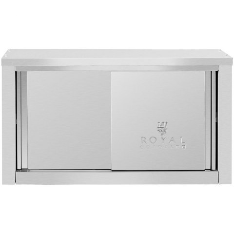 Szafa ścienna gastronomiczna z drzwiami przesuwanymi STAL 120 kg 90 x 40 x 50 cm Royal Catering Szafa ścienna gastronomiczna z drzwiami przesuwanymi STAL 120 kg 90 x 40 x 50 cm Royal Catering
