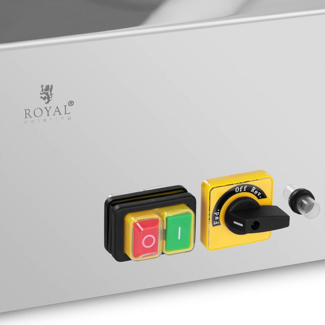 Wilk maszynka do mielenia mięsa STAL 220 kg/h 750 W Royal Catering Wilk maszynka do mielenia mięsa STAL 220 kg/h 750 W Royal Catering