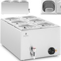 Bemar podgrzewacz do potraw bufet grzewczy 6 x GN 1/6 600 W Royal Catering