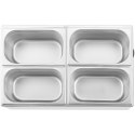 Bemar podgrzewacz elektryczny 4 x GN 1/4 640 W Royal Catering