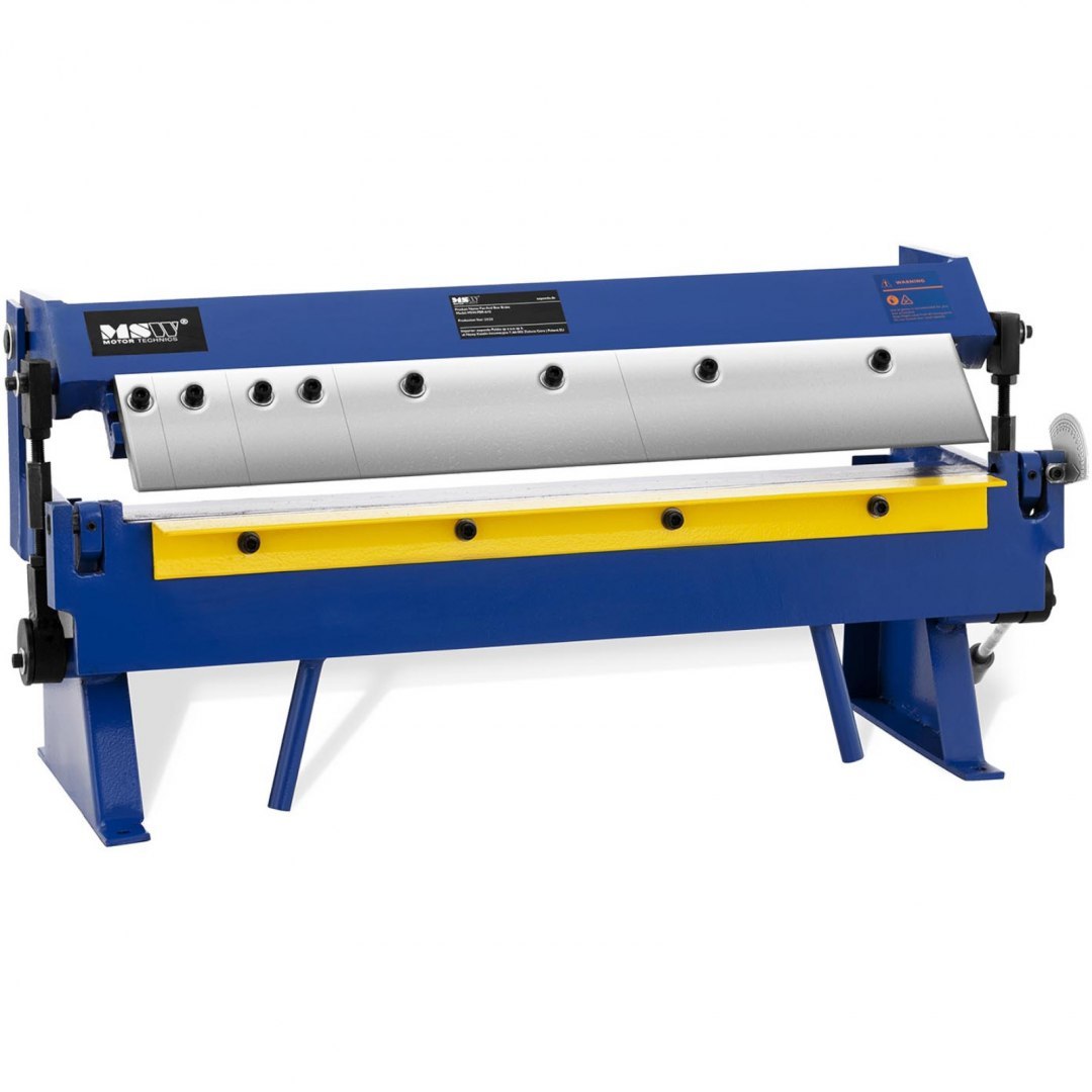 Giętarka zaginarka segmentowa stołowa do blachy 1 mm 610 mm MSW Giętarka zaginarka segmentowa stołowa do blachy 1 mm 610 mm MSW