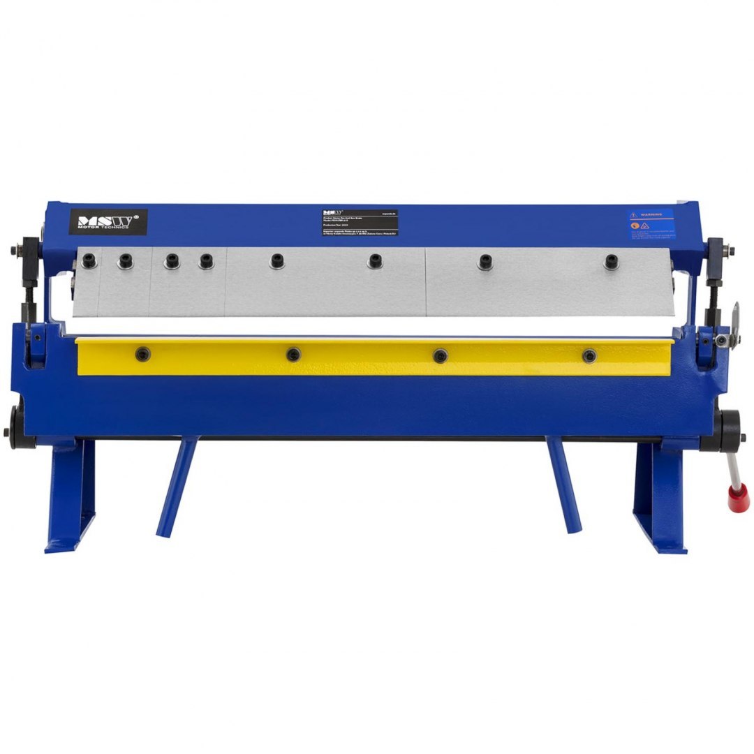 Giętarka zaginarka segmentowa stołowa do blachy 1 mm 610 mm MSW Giętarka zaginarka segmentowa stołowa do blachy 1 mm 610 mm MSW