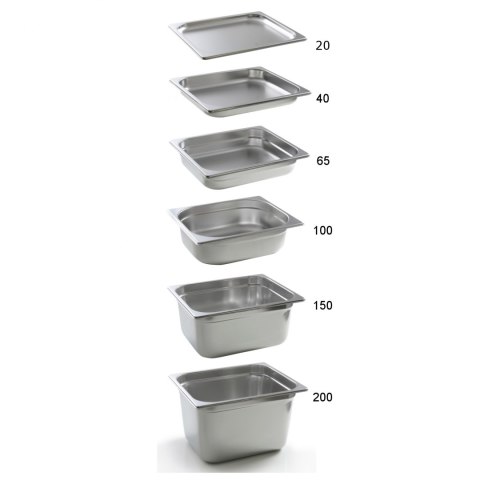 Pojemnik GN 1/1 stal nierdzewna Profi Line wys. 20 mm - Hendi 801253 Hendi Pojemnik GN 1/1 stal nierdzewna Profi Line wys. 20 mm - Hendi 801253 Hendi