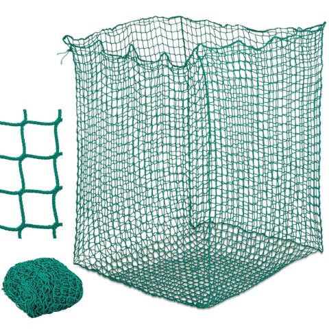 Siatka na siano w belach liście oczka 45 x 45 mm 140 x 140 x 160 cm WIESENFIELD Siatka na siano w belach liście oczka 45 x 45 mm 140 x 140 x 160 cm WIESENFIELD