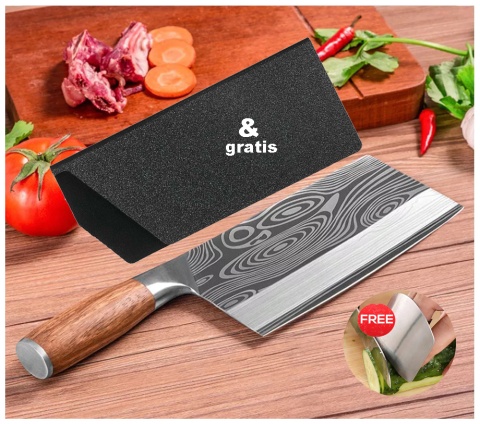 Tasak nóż kuchenny szefa kuchni stal nierdzewna