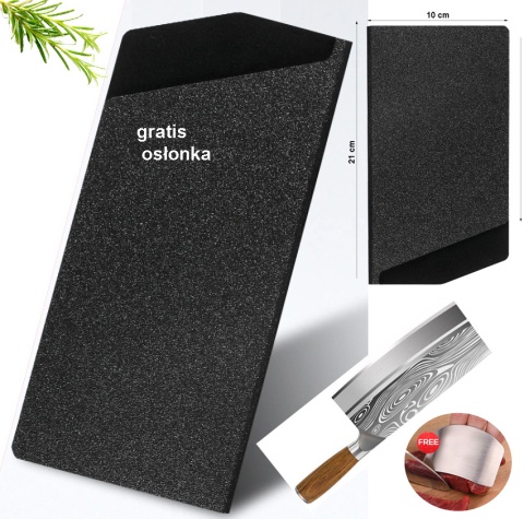 Tasak nóż kuchenny szefa kuchni stal nierdzewna