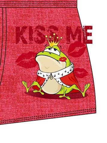 Bokserki Kiss Me 010/55 Czerwony M Bokserki Kiss Me 010/55 Czerwony M
