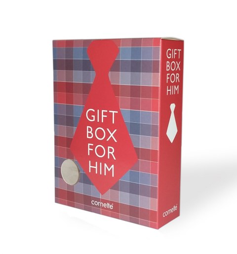 Bokserki Legs 010/44 Gift Box Czarny S Bokserki Legs 010/44 Gift Box Czarny S