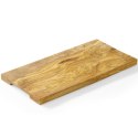 Deska do serwowania z drewna oliwnego prostokątna 350 x 150 x 18 mm - Hendi 505182 Hendi