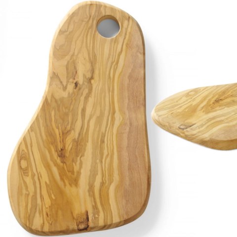 Deska do serwowania z drewna oliwnego z otworem 350 x 210 x 18 mm - Hendi 505236 Hendi Deska do serwowania z drewna oliwnego z otworem 350 x 210 x 18 mm - Hendi 505236 Hendi
