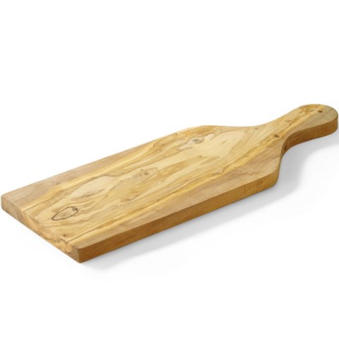 Deska do serwowania z drewna oliwnego z uchwytem 400 x 140 x 18 mm - Hendi 505250 Hendi Deska do serwowania z drewna oliwnego z uchwytem 400 x 140 x 18 mm - Hendi 505250 Hendi