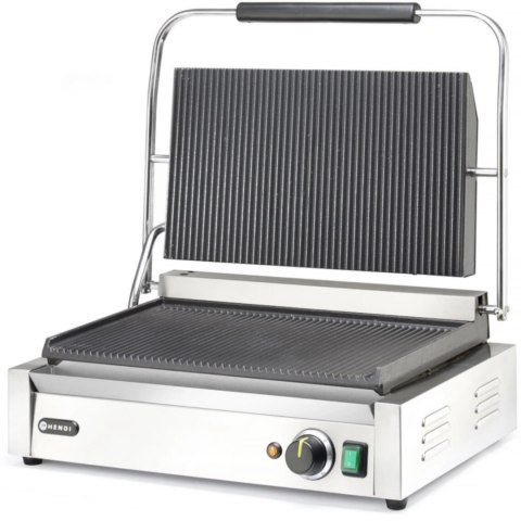 Grill elektryczny kontaktowy XL Pianini 548 x 415 mm 2700 W - Hendi 263624 Hendi Grill elektryczny kontaktowy XL Pianini 548 x 415 mm 2700 W - Hendi 263624 Hendi