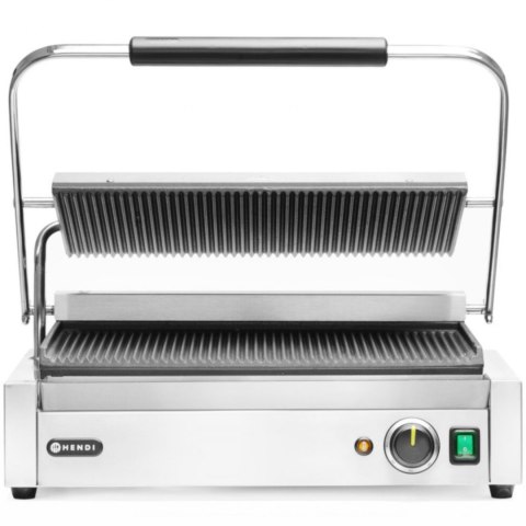 Grill elektryczny kontaktowy XL Pianini 548 x 415 mm 2700 W - Hendi 263624 Hendi Grill elektryczny kontaktowy XL Pianini 548 x 415 mm 2700 W - Hendi 263624 Hendi