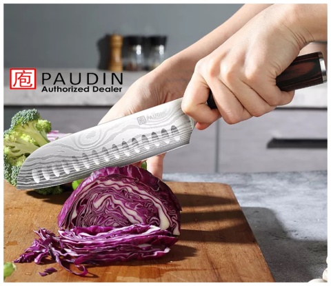 Nóż Santoku uniwersalny do mięsa, ryb i warzyw