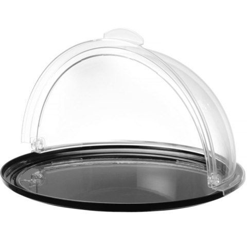 Taca ekspozycyjna bufetowa okrągła z pokrywą rolltop śr. 215 mm - Hendi 203552 Hendi Taca ekspozycyjna bufetowa okrągła z pokrywą rolltop śr. 215 mm - Hendi 203552 Hendi