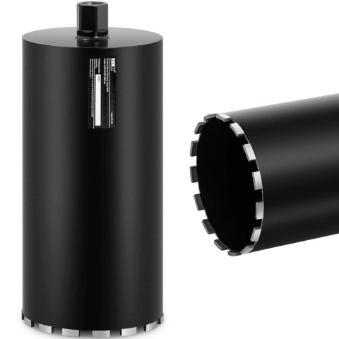 Wiertło diamentowe koronowe do betonu kamienia 1 1/4'' dł. 400 mm śr. 200 mm MSW Wiertło diamentowe koronowe do betonu kamienia 1 1/4'' dł. 400 mm śr. 200 mm MSW