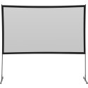 Ekran projekcyjny podłogowy przenośny 100'' 221.2 x 124.5 cm 16:9 FROMM&amp;STARCK