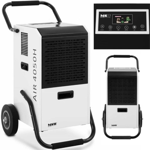 Osuszacz powietrza pochłaniacz wilgoci przemysłowy budowlany 860 W 628 m3/h do 65 m2 MSW Osuszacz powietrza pochłaniacz wilgoci przemysłowy budowlany 860 W 628 m3/h do 65 m2 MSW