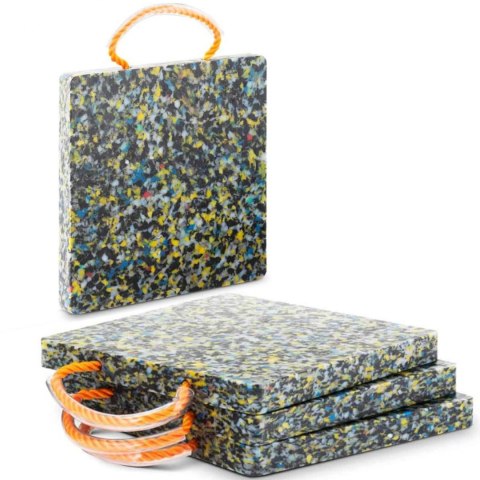 Podkład kwadratowy stabilizacyjny pod stopy dźwigu żurawia 30 x 30 cm do 7000 kg zestaw 4 szt. MSW Podkład kwadratowy stabilizacyjny pod stopy dźwigu żurawia 30 x 30 cm do 7000 kg zestaw 4 szt. MSW