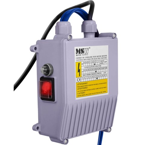 Pompa głębinowa do studni głębinowej STAL 1500 W 10800 l/h do 54 m MSW Pompa głębinowa do studni głębinowej STAL 1500 W 10800 l/h do 54 m MSW