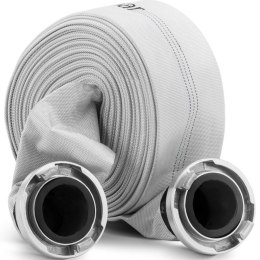 Wąż parciany płaski strażacki do wody ze złączem storz 3'' 76 mm 8-24 bar 30 m Hillvert