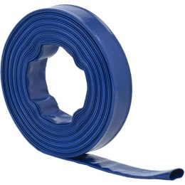 Wąż płaski do pompy wody ogrodu wzmocniony 1 1/4'' 32 mm 8-24 bar 20 m Hillvert
