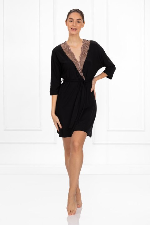 Szlafrok Sensuella Black XL Szlafrok Sensuella Black XL