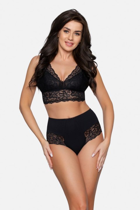 Figi BBL 187 Czarne Czarny XL Figi BBL 187 Czarne Czarny XL
