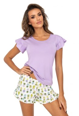 Piżama Ananas 1/2 Violet Fioletowy 40