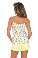 Piżama Ananas 1/2 Yellow Żółty 40