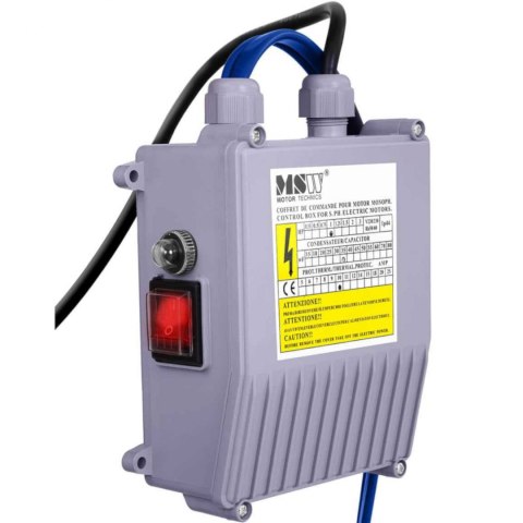 Pompa głębinowa do studni głębinowej STAL 1000 W 4000 l/h do 91 m MSW Pompa głębinowa do studni głębinowej STAL 1000 W 4000 l/h do 91 m MSW
