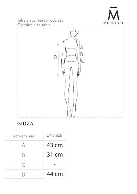 Sweter Gidza Blue Blue ONE SIZE Sweter Gidza Blue Blue ONE SIZE