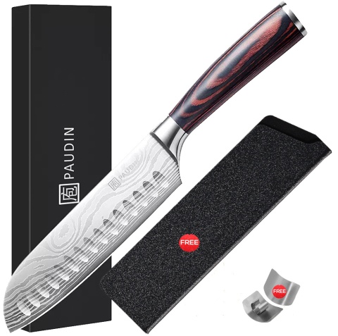 Nóż Santoku uniwersalny do mięsa, ryb i warzyw