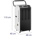 Osuszacz powietrza pochłaniacz wilgoci przemysłowy z uchwytem 1300 W 1129 m3/h do 100 m2 MSW