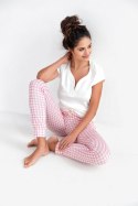 Piżama Anastasia Ecru-Pink XL