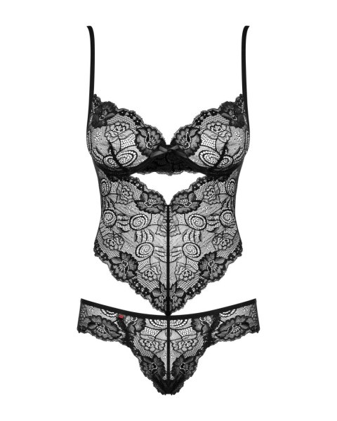 Body Alluria Czarne Czarny S/M Body Alluria Czarne Czarny S/M