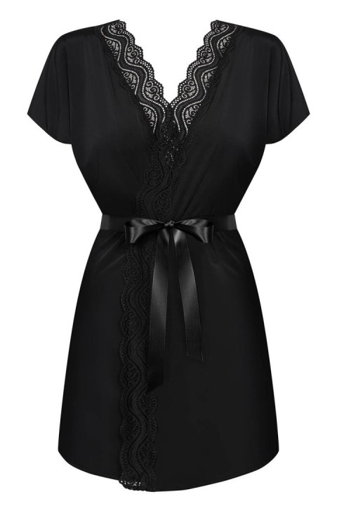 Szlafrok Diyosa Czarny XXL/XXXL Szlafrok Diyosa Czarny XXL/XXXL