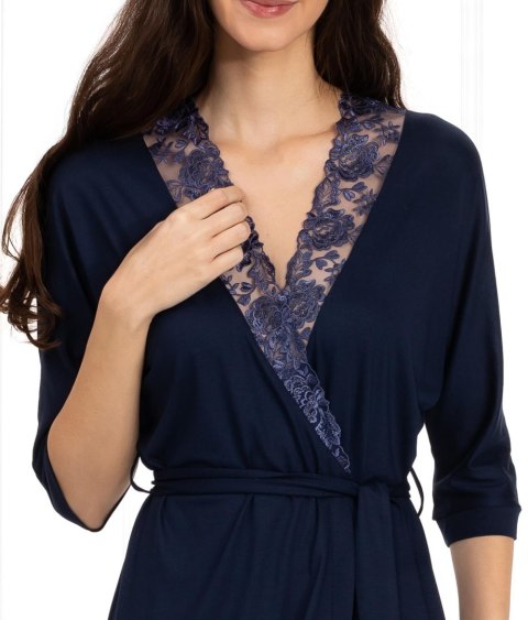Szlafrok Daphne Navy XL Szlafrok Daphne Navy XL